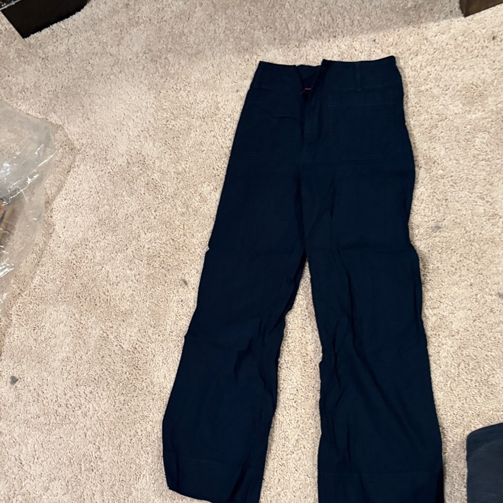 Maeve Anthropologie ColetteDark Blue Colette Pants